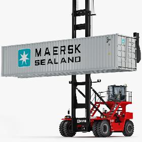 Kalmar DCG80-100 Container Handler 3D model